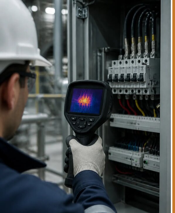 Тепловой контроль оборудования в Черкесске для безопасности работ